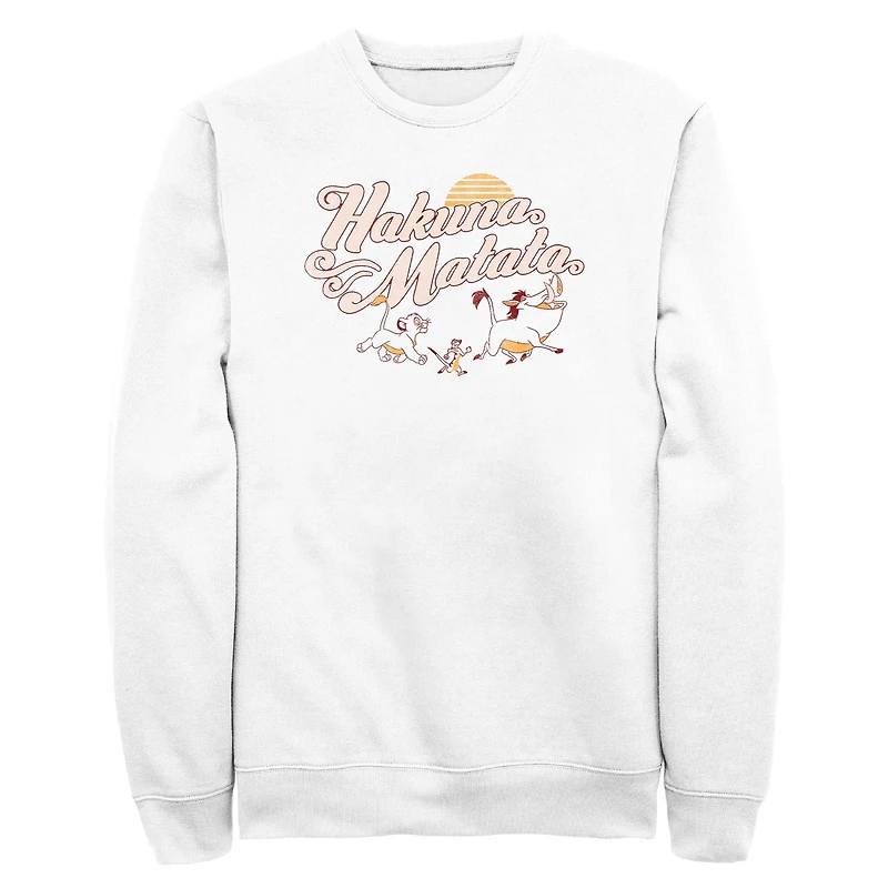 Disney The Lion King Hakuna Matata Sun Walk Sweatshirt