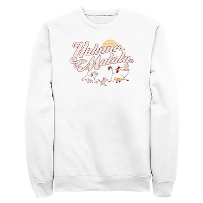 Disney The Lion King Hakuna Matata Sun Walk Sweatshirt