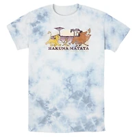 Disney The Lion King Hakuna Matata Walk Along Sunset Tie-Dye T-Shirt