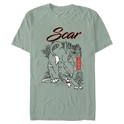 Disney The Lion King Scar 1994 Retro Garment Dye T-Shirt