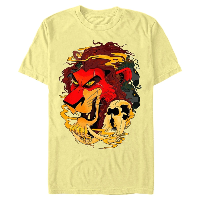 Disney The Lion King Scar Smoke Waves T-Shirt