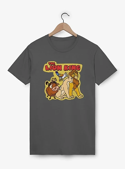Disney The Lion King Group Cut Out T-Shirt