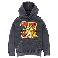 Disney The Lion King Group Cut Out Mineral Wash Hoodie