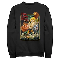 Disney The Lion King Retro Group Sweatshirt
