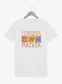 Disney The Lion King Hakuna Matata Squares T-Shirt