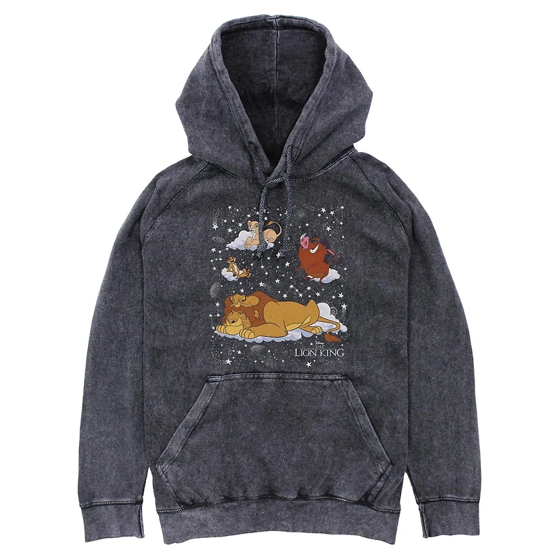 Disney The Lion King On Constellations Mineral Wash Hoodie
