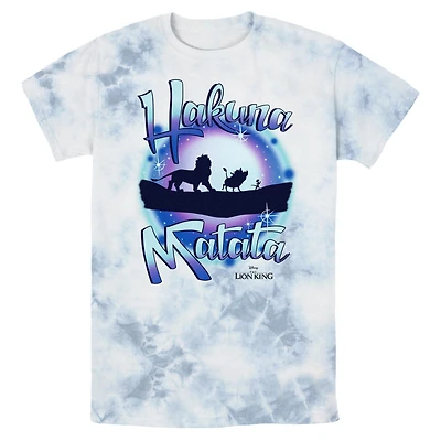 Disney The Lion King Hakuna Matata Galaxy Vibes Tie-Dye T-Shirt