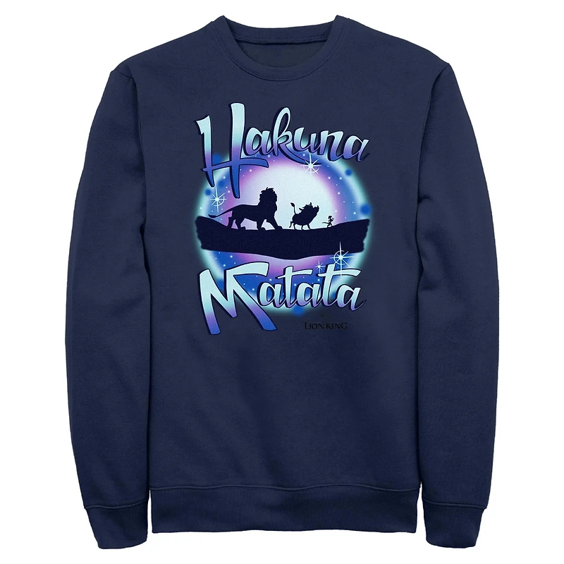 Disney The Lion King Hakuna Matata Galaxy Vibes Sweatshirt