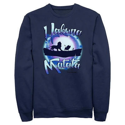 Disney The Lion King Hakuna Matata Galaxy Vibes Sweatshirt