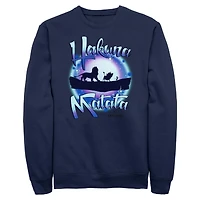 Disney The Lion King Hakuna Matata Galaxy Vibes Sweatshirt