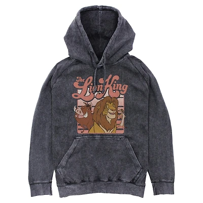Disney The Lion King Squad Retro Mineral Wash Hoodie