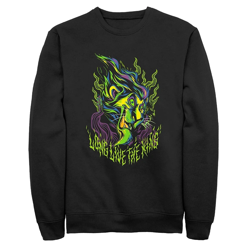 Disney The Lion King Long Live Scar Metal Sweatshirt