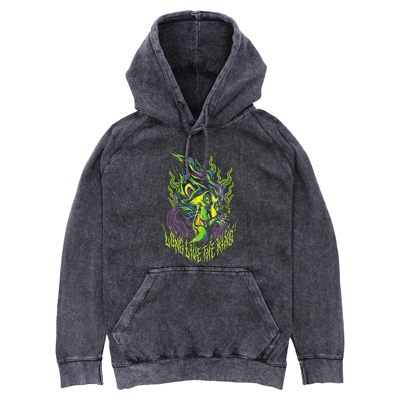 Disney The Lion King Long Live Scar Metal Mineral Wash Hoodie