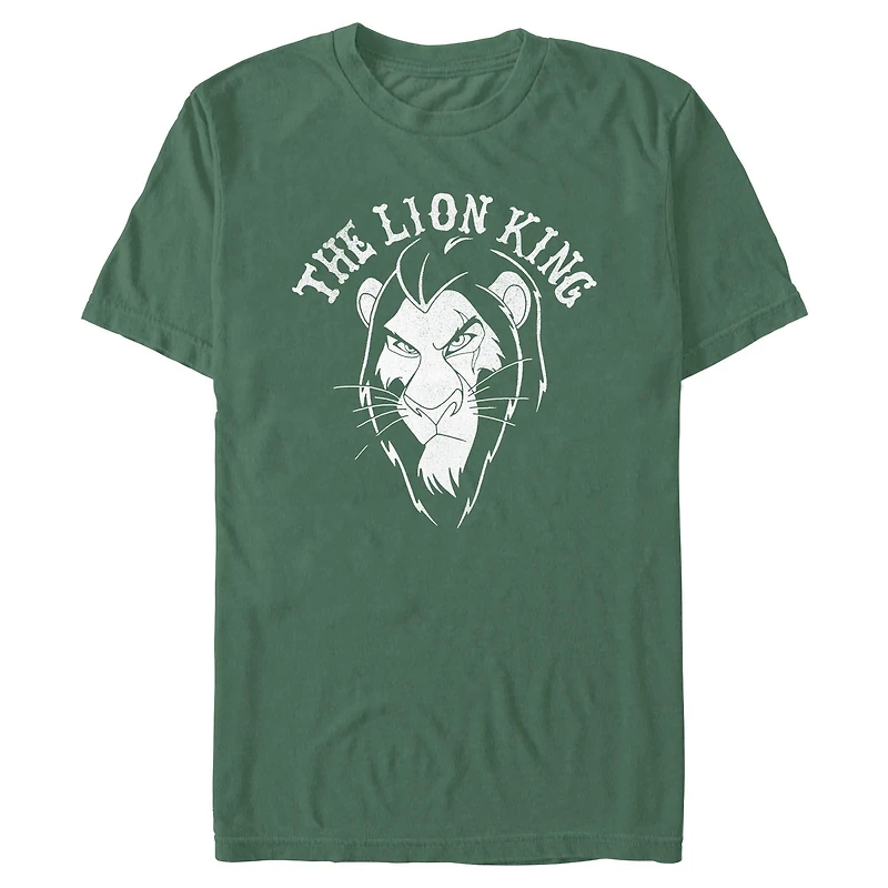 Disney The Lion King Scar Stare Garment Dye T-Shirt