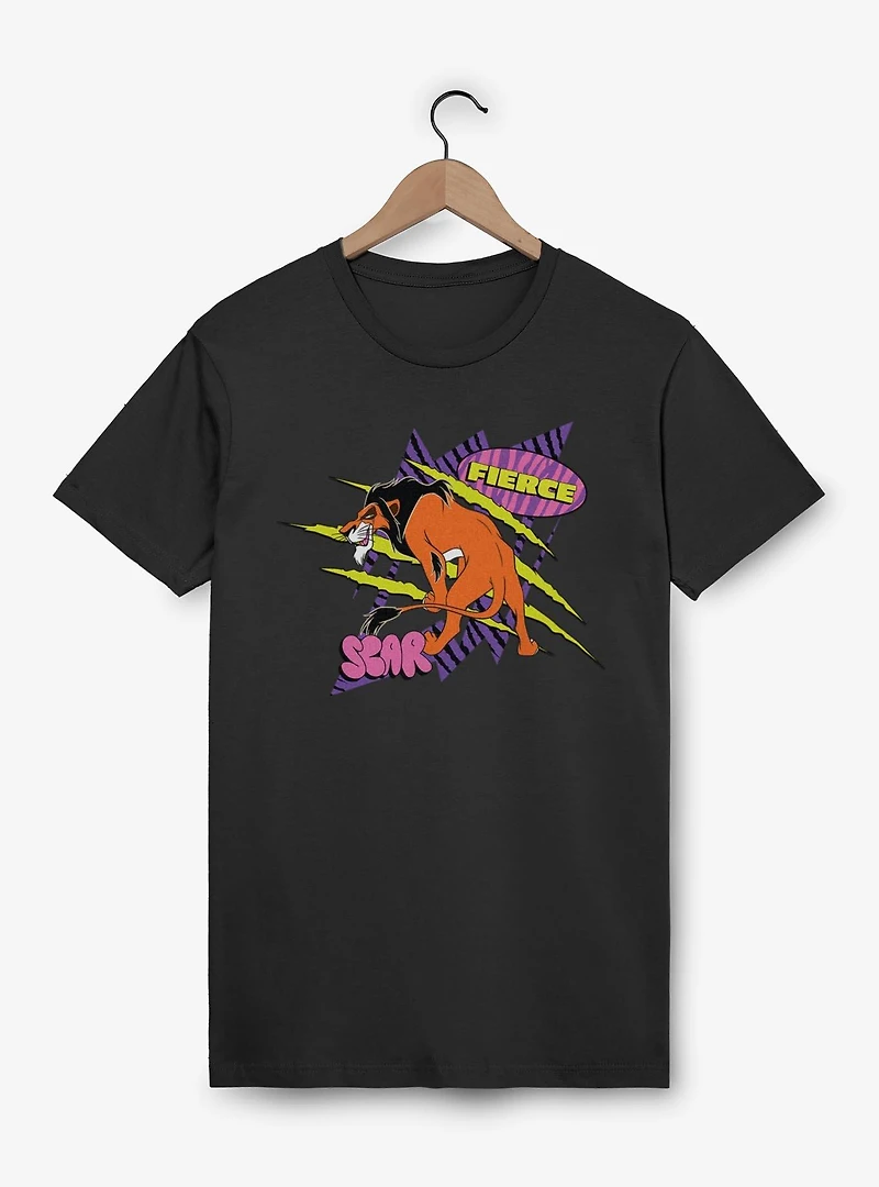 Disney The Lion King Scar Fierce Retro T-Shirt