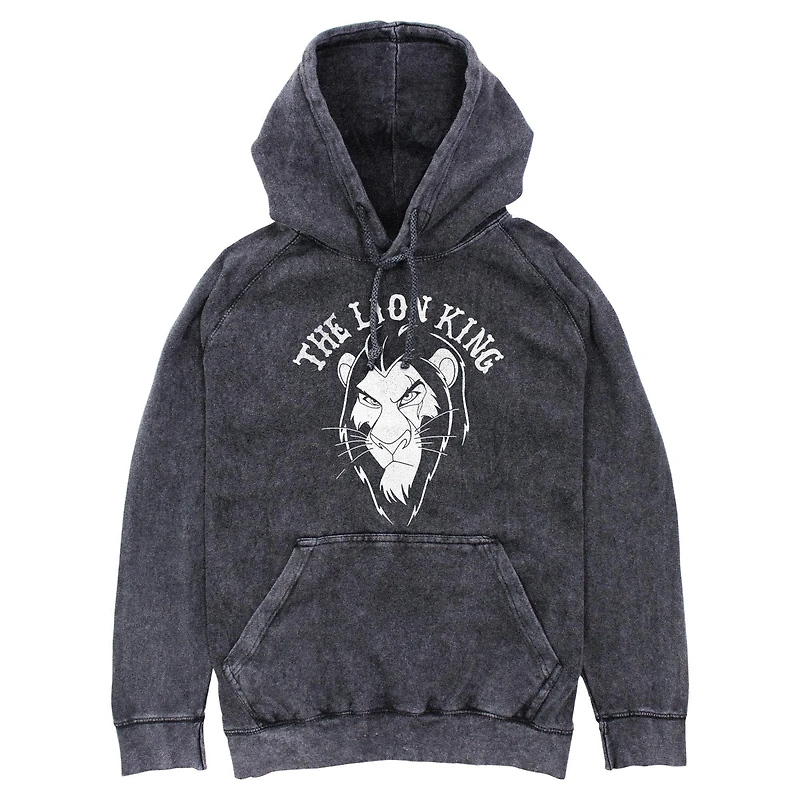 Disney The Lion King Scar Stare Mineral Wash Hoodie