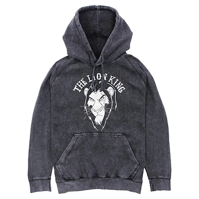 Disney The Lion King Scar Stare Mineral Wash Hoodie