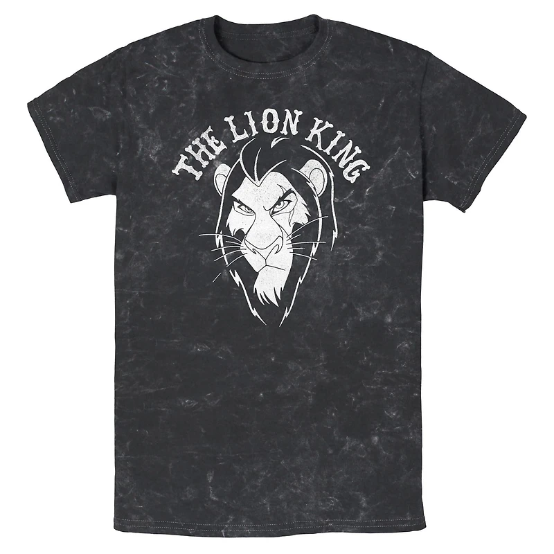 Disney The Lion King Scar Stare Mineral Wash T-Shirt