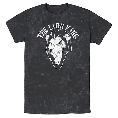 Disney The Lion King Scar Stare Mineral Wash T-Shirt