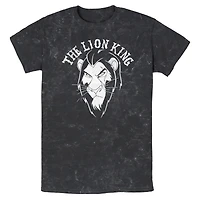 Disney The Lion King Scar Stare Mineral Wash T-Shirt