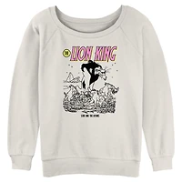 Disney The Lion King Scar And Hyenas Womens Slouchy Sweatshirt