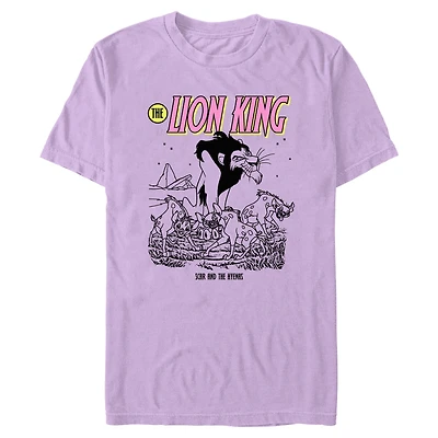 Disney The Lion King Scar And Hyenas Garment Dye T-Shirt