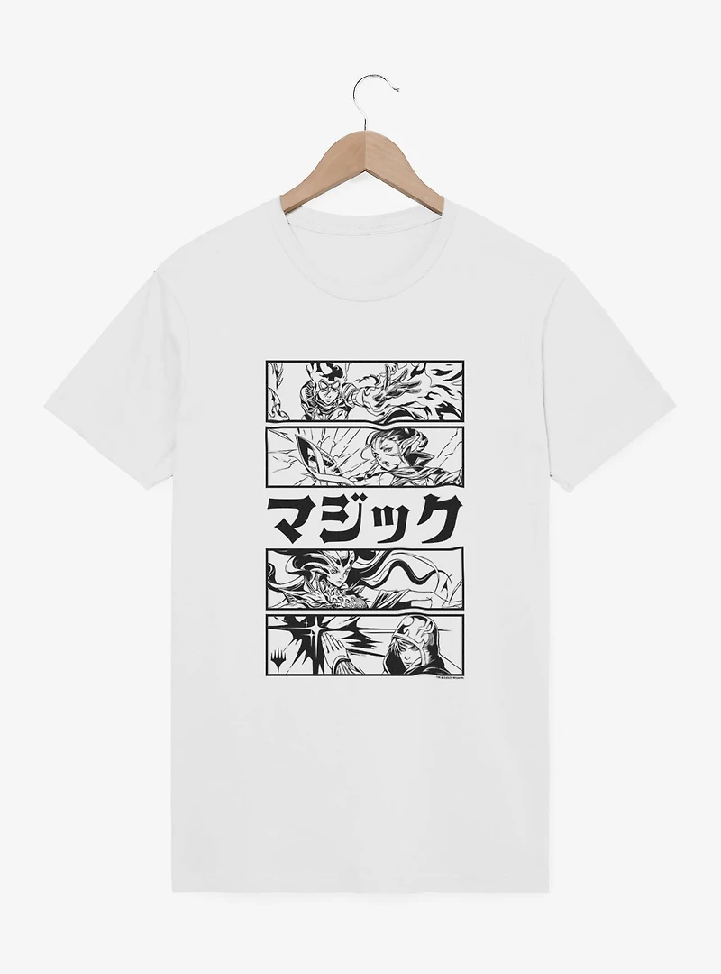 Magic: The Gathering Katakana Planeswalker Panels T-Shirt