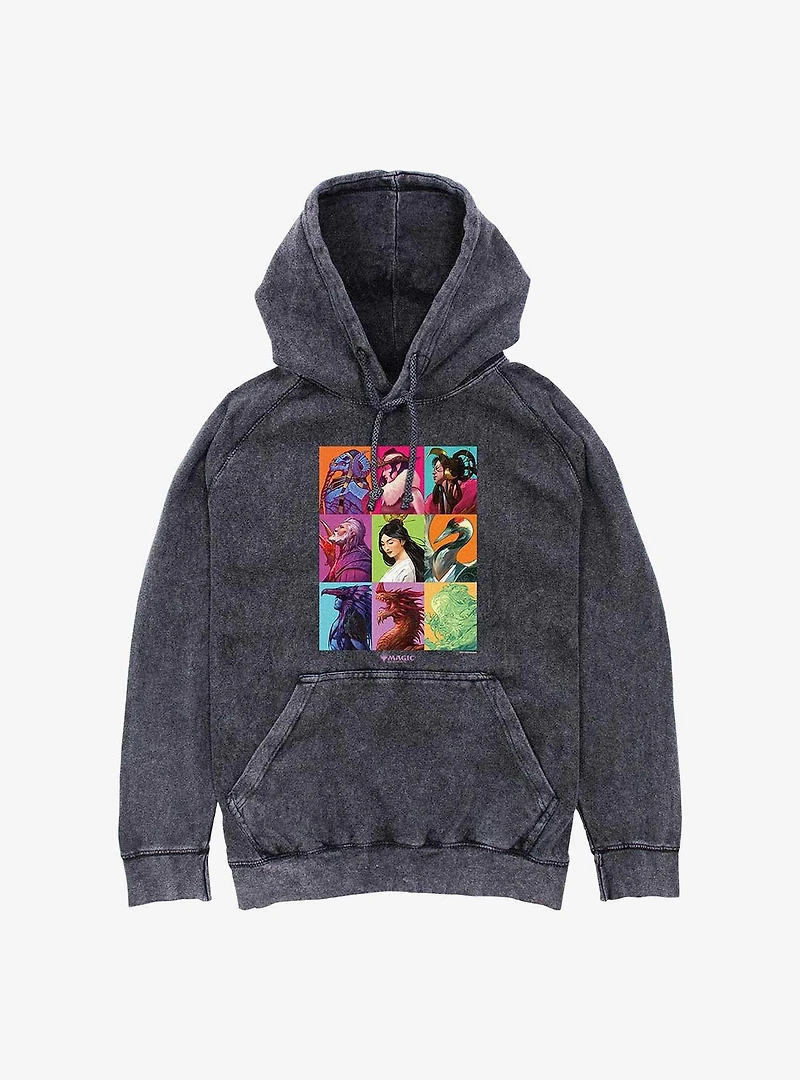 Magic: The Gathering Commander Masters Panels Mineral Wash Hoodie