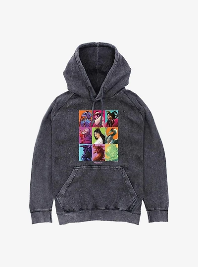 Magic: The Gathering Commander Masters Panels Mineral Wash Hoodie