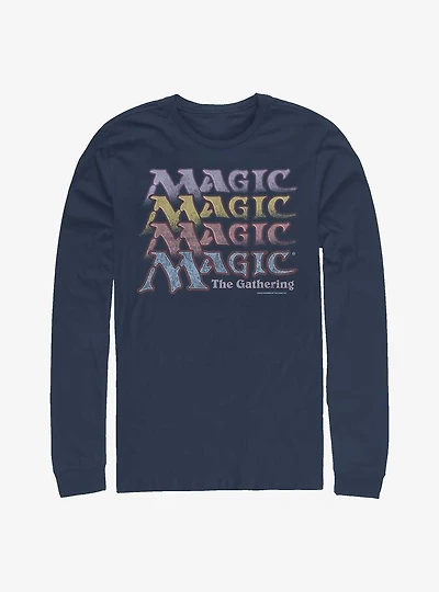 Magic: The Gathering Retro Stack Long-Sleeve T-Shirt