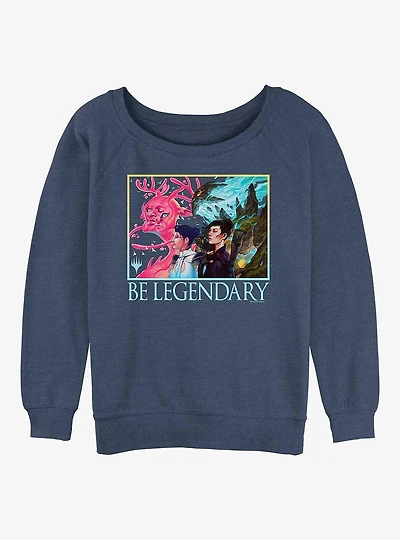 Magic: The Gathering Be Legendary Womens Slouchy Sweatshirt