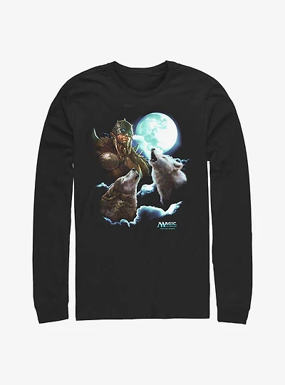 Magic: The Gathering Garruk Full Moon Long-Sleeve T-Shirt