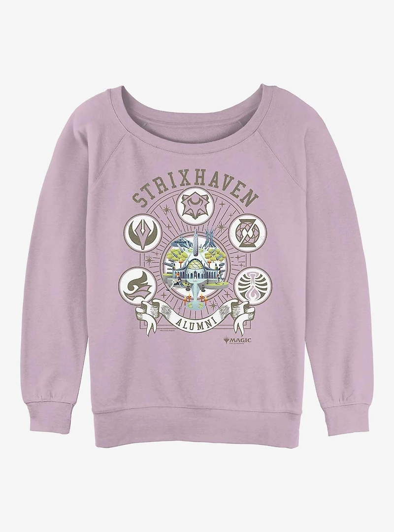 Magic: The Gathering Strixhaven Alumni Womens Slouchy Sweatshirt