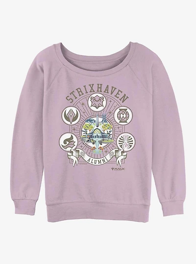 Magic: The Gathering Strixhaven Alumni Womens Slouchy Sweatshirt