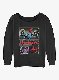Magic: The Gathering Planeswalkers Womens Slouchy Sweatshirt