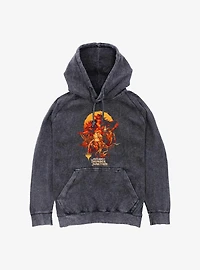 Magic: The Gathering Outlaws Of Thunder Junction Poster Mineral Wash Hoodie