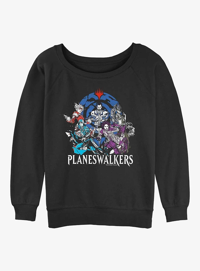 Magic: The Gathering Planeswalkers Group Womens Slouchy Sweatshirt