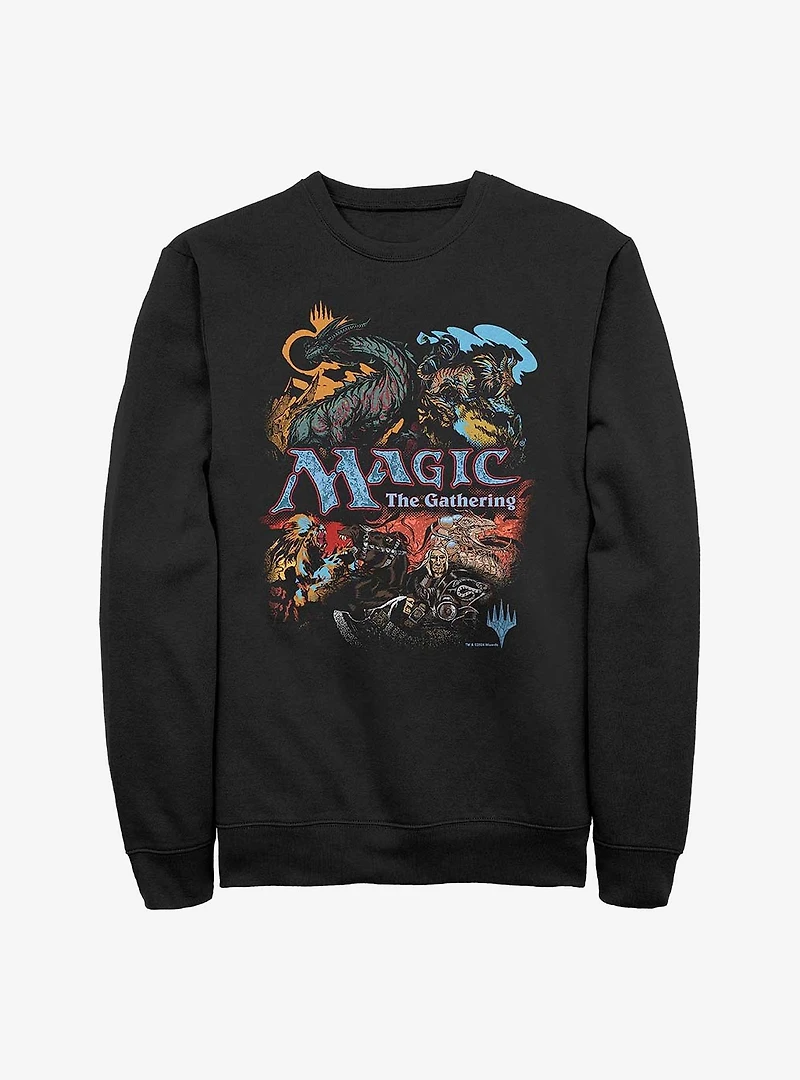 Magic: The Gathering Vintage Collage Sweatshirt