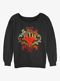 Magic: The Gathering Decorative Planeswalker Symbol Womens Slouchy Sweatshirt