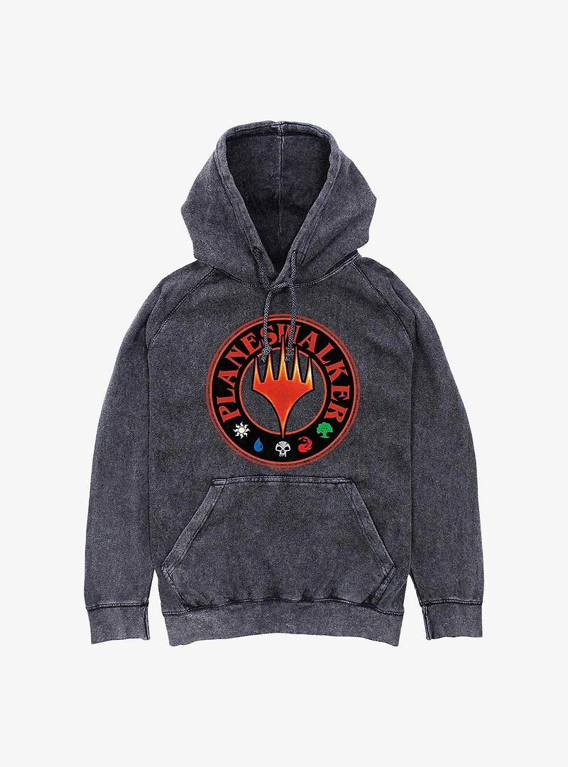 Magic: The Gathering Planeswalker Circle Stamp Mineral Wash Hoodie
