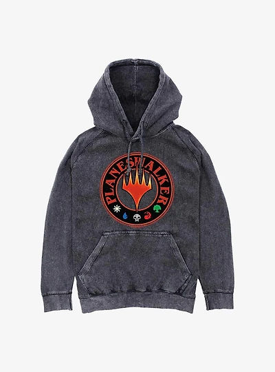 Magic: The Gathering Planeswalker Circle Stamp Mineral Wash Hoodie