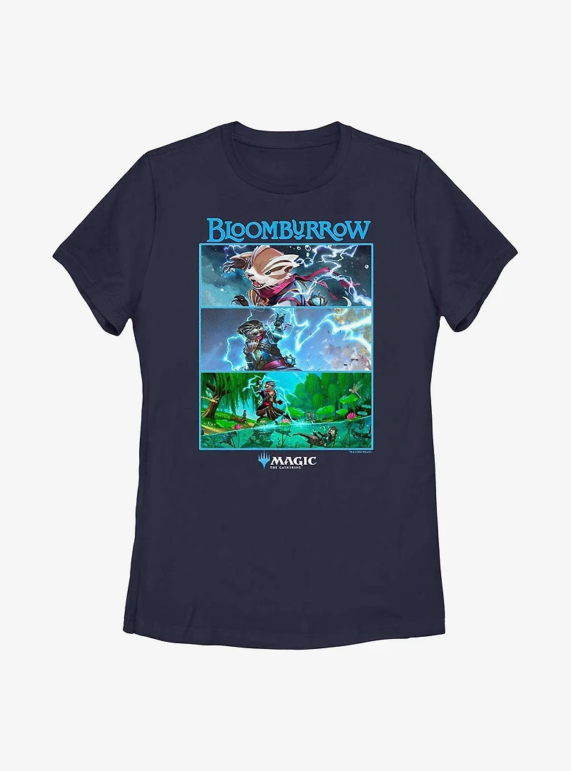 Magic: The Gathering Bloomburrow Otters Womens T-Shirt