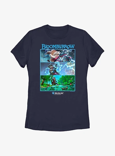 Magic: The Gathering Bloomburrow Otters Womens T-Shirt