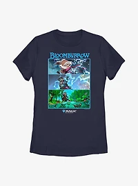 Magic: The Gathering Bloomburrow Otters Womens T-Shirt