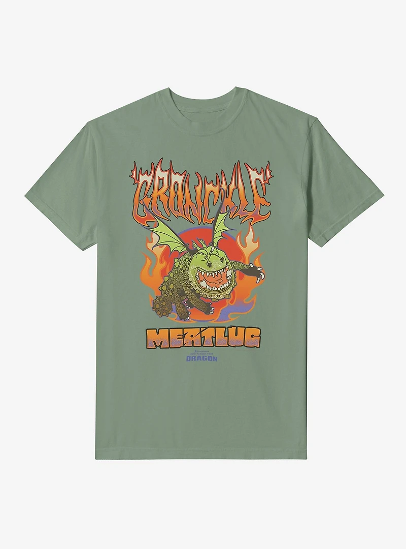 HTTYD Gronckle Meatlug Garment Dye T-Shirt