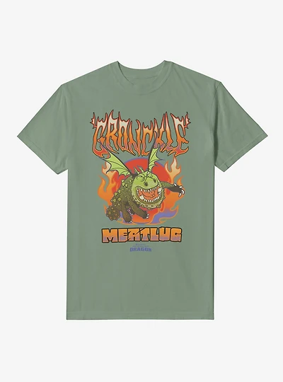 HTTYD Gronckle Meatlug Garment Dye T-Shirt