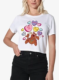Scooby-Doo! Heart Candy Women's Crop Top T-Shirt
