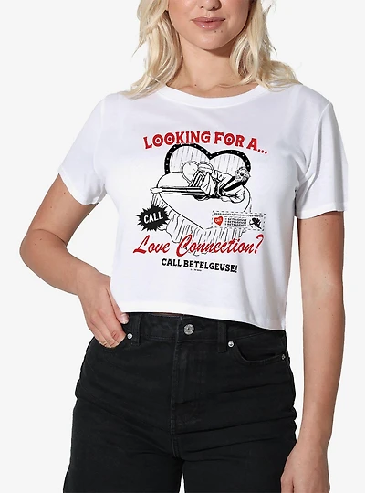 Beetlejuice Love Women's Crop Top T-Shirt