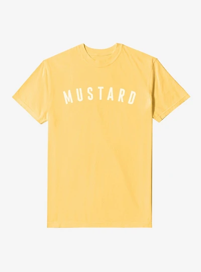 Mustard Garment Dye T-Shirt