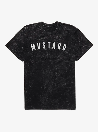 Mustard Mineral Wash T-Shirt